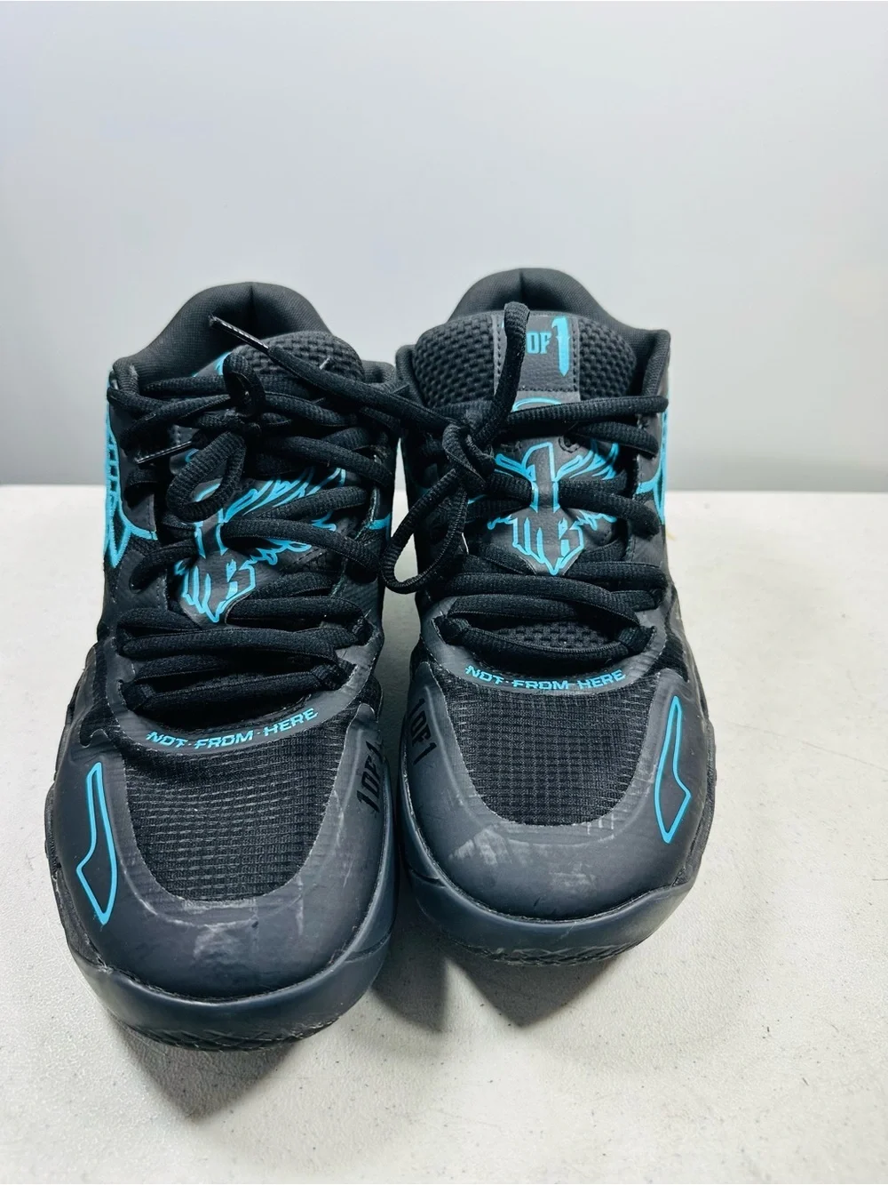 Puma LaMelo Ball MB.01 Buzz City Black Basketball Shoes Mens Size 10 (376443-13)